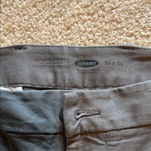Old Navy Men's Charcoal Chinos